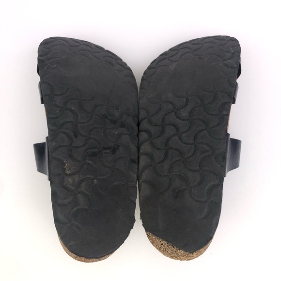 Birkenstock Black Slip On Sandal Shoes Size 5 - Picture 9 of 9